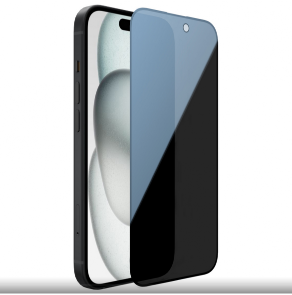 Nillkin härdat glas 0,33 mm Guardian 2,5D för Apple iPhone 15 Svart