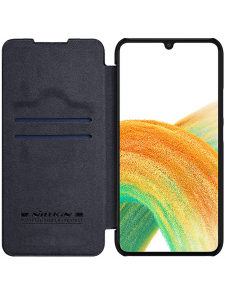 Nillkin Qin Bokfodral till Samsung Galaxy A34 5G Svart