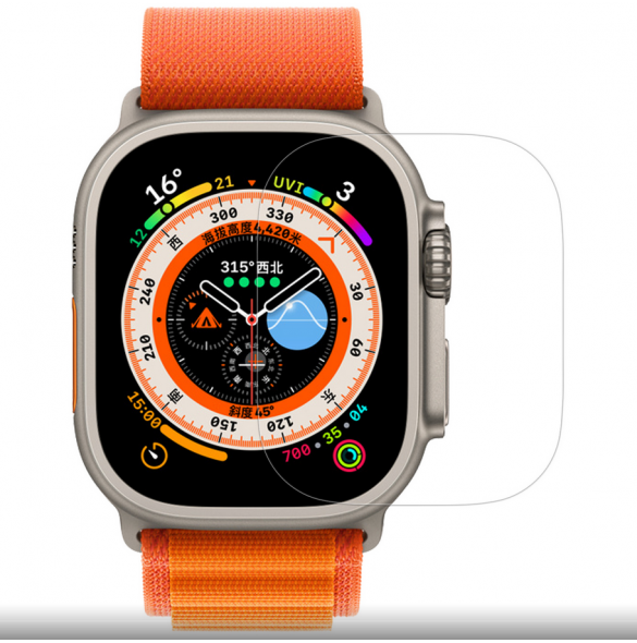 Nillkin Tempered Glass H+ PRO Anti Explosion för Apple Watch Ultra (2st)