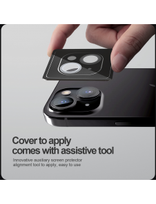 Nillkin CLRFilm kamera härdat glas för Apple iPhone 15/15 Plus Svart