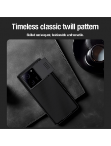 Nillkin CamShield PRO Hard Case för Xiaomi 13T/13T Pro Svart