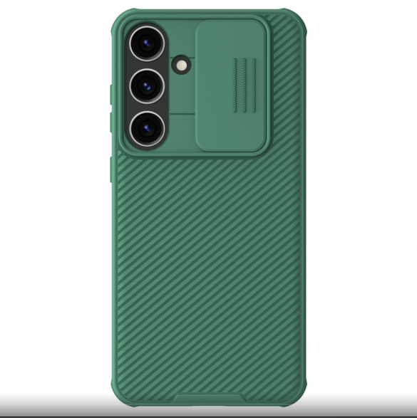 Nillkin CamShield PRO hårt fodral för Samsung Galaxy S24+ Deep Green