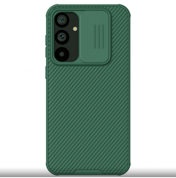 Nillkin CamShield PRO hårt fodral till Samsung Galaxy S23 FE Deep Green