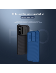 Nillkin CamShield PRO hårt fodral till Samsung Galaxy S23 FE Blå