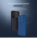 Nillkin CamShield PRO hårt fodral till Samsung Galaxy S23 FE Blå