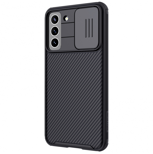 Nillkin CamShield PRO hårt fodral till Samsung Galaxy S21 FE 5G Svart