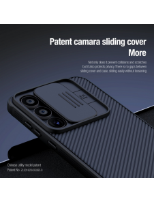 Nillkin CamShield PRO hårt fodral till Samsung Galaxy A55 5G Svart