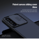 Nillkin CamShield PRO hårt fodral till Samsung Galaxy A55 5G Svart