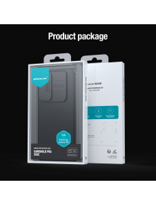 Nillkin CamShield PRO hårt fodral till Samsung Galaxy A55 5G Svart
