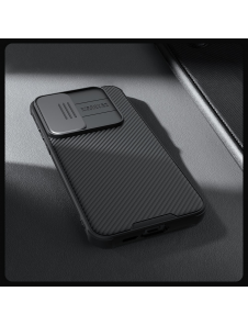 Nillkin CamShield PRO hårt fodral till Samsung Galaxy A55 5G Svart