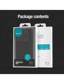 Nillkin CamShield PRO hårt fodral till Samsung Galaxy A35 5G Svart