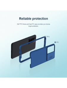 Nillkin CamShield PRO Hard Case för Poco F5 Pro 5G Svart