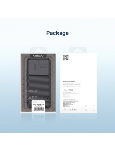 Nillkin CamShield PRO Hard Case för Poco F5 Pro 5G Svart