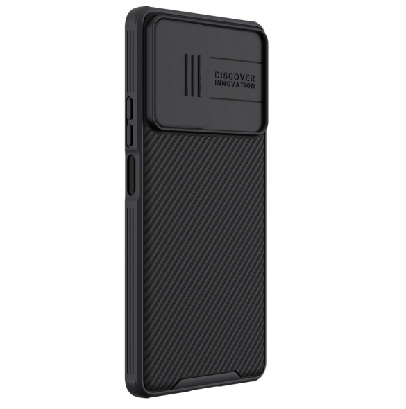 Nillkin CamShield PRO hårt fodral för Poco F5 5G Svart