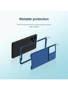 Nillkin CamShield PRO hårt fodral för Poco F5 5G Svart