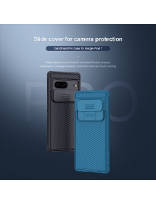 Nillkin CamShield PRO Hard Case för Google Pixel 7 Black