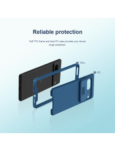 Nillkin CamShield PRO Hard Case för Google Pixel 7 Black