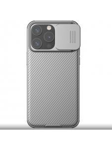 Nillkin CamShield PRO hårt fodral till Apple iPhone 15 Pro Titanium Grey