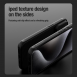Nillkin CamShield PRO hårt fodral till Apple iPhone 15 Pro Max Titanium Grey