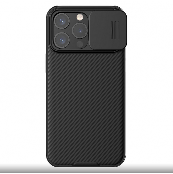 Nillkin CamShield PRO hårt fodral till Apple iPhone 15 Pro Max Svart