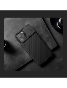 Nillkin CamShield PRO hårt fodral till Apple iPhone 15 Pro Max Svart
