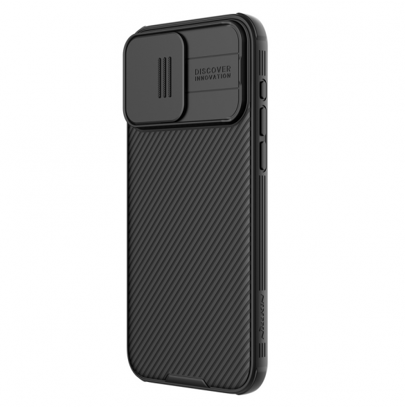 Nillkin CamShield PRO hårt fodral till Apple iPhone 15 Pro Svart