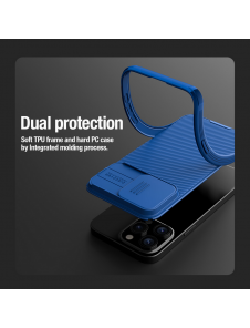 Nillkin CamShield PRO hårt fodral till Apple iPhone 15 Pro Svart