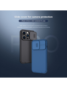 Nillkin CamShield PRO hårt fodral till Apple iPhone 14 Pro Svart