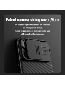 Nillkin CamShield PRO hårt fodral till Apple iPhone 15 Pro Deep Green