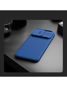 Nillkin CamShield PRO hårt fodral till Apple iPhone 15 Pro Blue