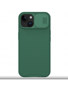 Nillkin CamShield PRO hårt fodral för Apple iPhone 15 Plus Deep Green