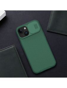 Nillkin CamShield PRO hårt fodral för Apple iPhone 15 Plus Deep Green