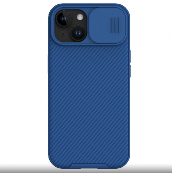 Nillkin CamShield PRO hårt fodral till Apple iPhone 15 Blå