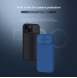 Nillkin CamShield PRO hårt fodral till Apple iPhone 15 Blå