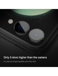 Nillkin CLRFilm Kamera härdat glas för Samsung Galaxy Z Flip 5 5G Svart