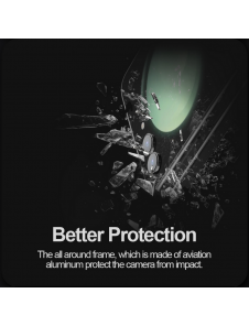 Nillkin CLRFilm Kamera härdat glas för Samsung Galaxy Z Flip 5 5G Svart