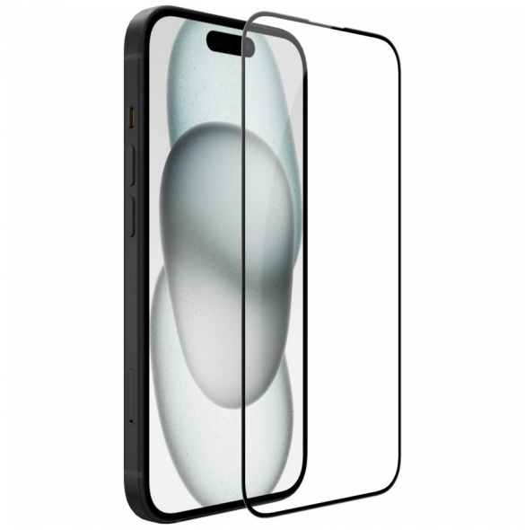 Nillkin Tempered Glass 2.5D CP+ PRO Svart för Apple iPhone 15