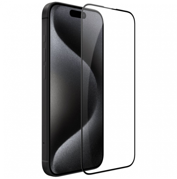Nillkin Tempered Glass 2.5D CP+ PRO Svart för Apple iPhone 15 Pro