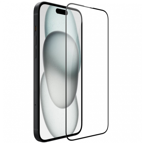 Nillkin Tempered Glass 2.5D CP+ PRO Svart för Apple iPhone 15 Plus