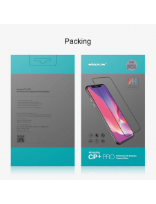 Nillkin Tempered Glass 2.5D CP+ PRO Svart för Apple iPhone 12/12 Pro 6.1