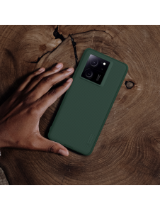 Nillkin Super Frosted PRO Back Cover för Xiaomi 13T/13T Pro Deep Green