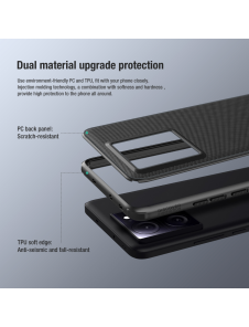 Nillkin Super Frosted PRO Back Cover för Xiaomi 13T/13T Pro Blue