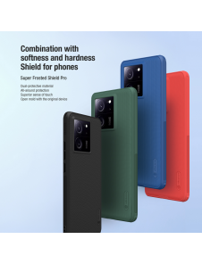Nillkin Super Frosted PRO Back Cover för Xiaomi 13T/13T Pro Black