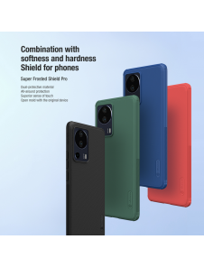 Nillkin Super Frosted PRO Back Cover för Xiaomi 13 Lite Black