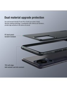 Nillkin Super Frosted PRO Back Cover för Xiaomi 13 Lite Black