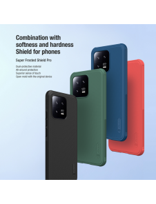 Nillkin Super Frosted PRO Back Cover för Xiaomi 13 Deep Green