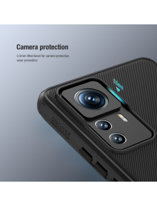 Nillkin Super Frosted PRO Back Cover för Xiaomi 12T Pro Black