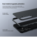 Nillkin Super Frosted PRO Bakskal till Samsung Galaxy A55 5G Röd