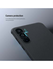 Nillkin Super Frosted PRO Bakskal till Samsung Galaxy A55 5G Blå