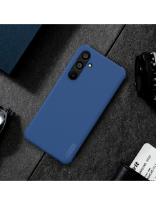 Nillkin Super Frosted PRO Bakskal till Samsung Galaxy A55 5G Blå